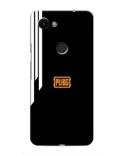 Чехол для Google Pixel 3a XL с картинкой «PUBG — вертикальные линии»