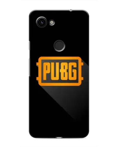 Чехол для Google Pixel 3a XL с картинкой «PUBG — рамка лого»