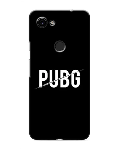 Чехол для Google Pixel 3a XL с картинкой «PUBG — белый логотип»