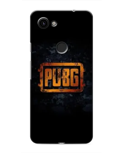 Чехол для Google Pixel 3a XL с картинкой «PUBG — золотой логотип»