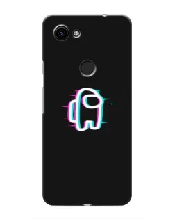 Чохол для Google Pixel 3a XL з картинкою «Among Us неон»