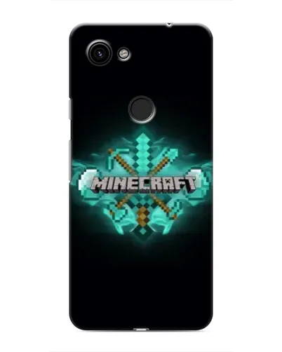 Чохол для Google Pixel 3a XL з картинкою «Minecraft Diamond лого»