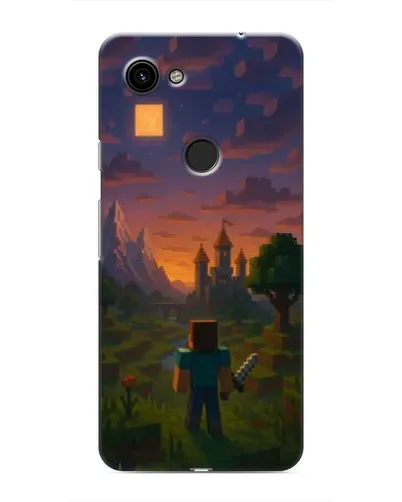 Чохол для Google Pixel 3a XL з картинкою «Стів біля вежі»