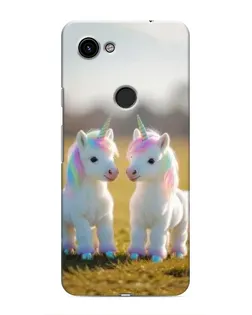 Чохол для Google Pixel 3a XL з картинкою «Пара єдинорогів»