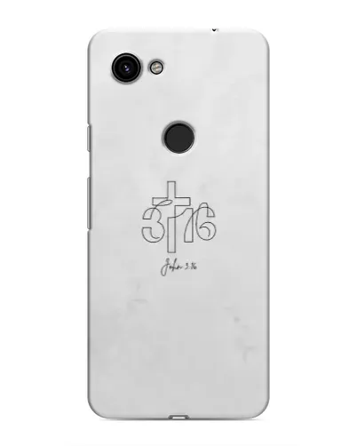 Чехол для Google Pixel 3a XL с картинкой «Иоанна 3:16 Крест»