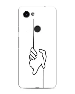 Чохол для Google Pixel 3a XL з картинкою «Рука тримає»