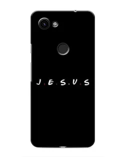 Чехол для Google Pixel 3a XL с картинкой «Точки веры J.E.S.U.S.»