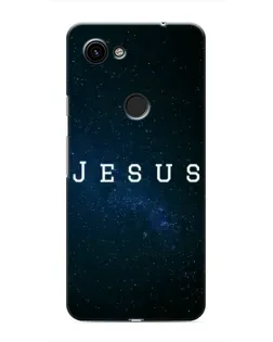 Чехол для Google Pixel 3a XL с картинкой «Звездное небо Jesus»