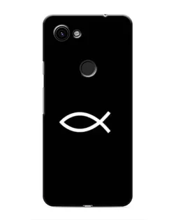 Чохол для Google Pixel 3a XL з картинкою «Символ риби Jesus»
