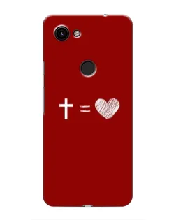 Чохол для Google Pixel 3a XL з картинкою «Рівняння любові»