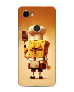 Чохол для Google Pixel 3a XL з картинкою «Губка Боб кухар»