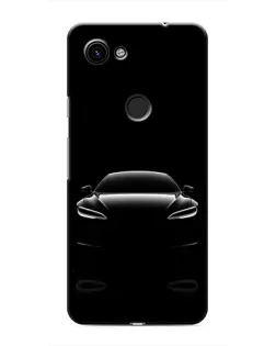 Чохол для Google Pixel 3a XL з картинкою «Силует Tesla Night»