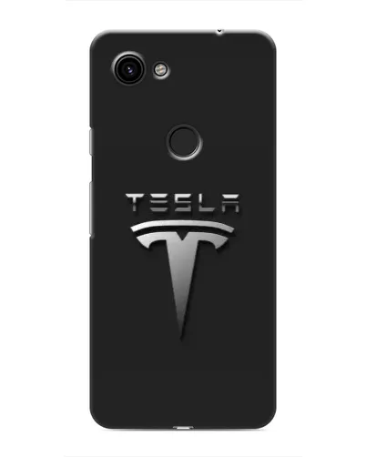 Чохол для Google Pixel 3a XL з картинкою «Сталевий логотип Tesla»