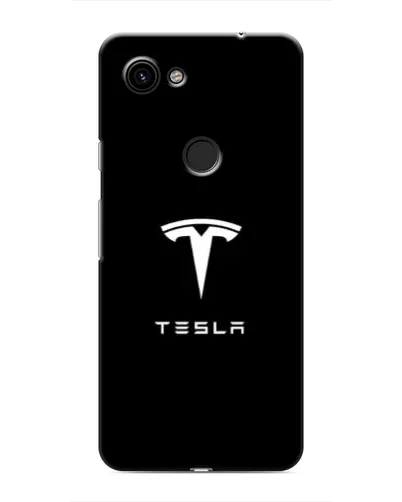 Чохол для Google Pixel 3a XL з картинкою «Tesla White Logo»
