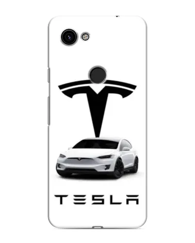 Чохол для Google Pixel 3a XL з картинкою «Tesla White Style»