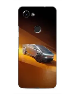 Чохол для Google Pixel 3a XL з картинкою «Cybertruck у пустелі»