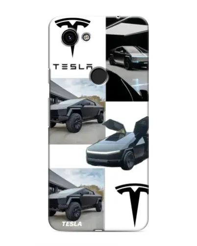Чохол для Google Pixel 3a XL з картинкою «Колаж Cybertruck Tesla»