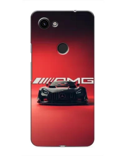 Чохол для Google Pixel 3a XL з картинкою «Mercedes AMG — червона лінія»