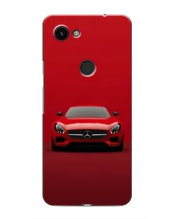 Чохол для Google Pixel 3a XL з картинкою «Червоний Mercedes AMG»
