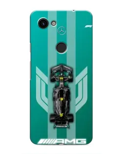 Чохол для Google Pixel 3a XL з картинкою «Mercedes AMG Petronas»