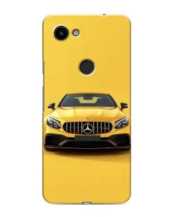 Чохол для Google Pixel 3a XL з картинкою «Жовтий Mercedes GT»