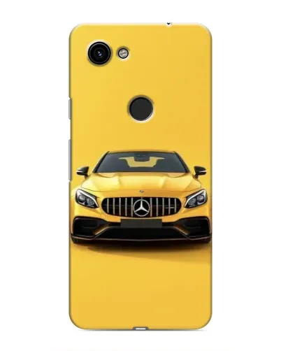 Чохол для Google Pixel 3a XL з картинкою «Жовтий Mercedes GT»