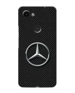 Чохол для Google Pixel 3a XL з картинкою «Карбоновий Mercedes стиль»
