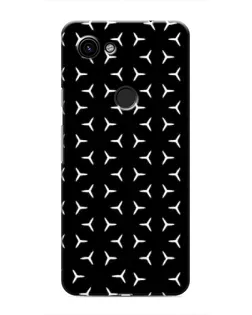 Чохол для Google Pixel 3a XL з картинкою «Mercedes паттерн зірок»