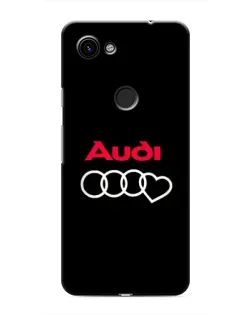 Чохол для Google Pixel 3a XL з картинкою «Логотип Audi Heart»