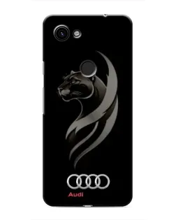Чехол для Google Pixel 3a XL с картинкой «Графика — пантера и Audi»