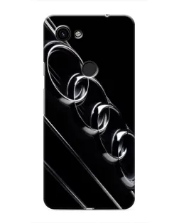 Чехол для Google Pixel 3a XL с картинкой «Audi — абстрактные кольца»