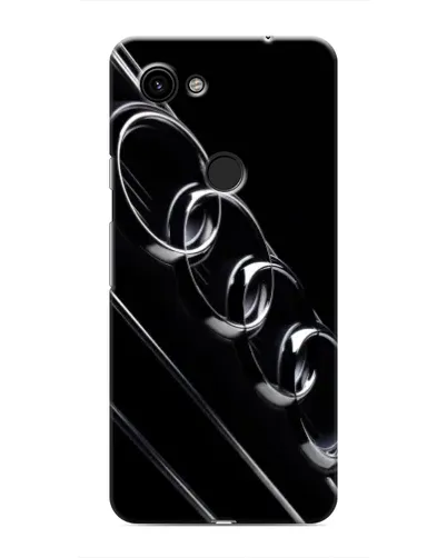 Чехол для Google Pixel 3a XL с картинкой «Audi — абстрактные кольца»