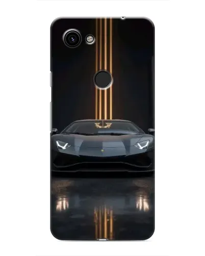Чохол для Google Pixel 3a XL з картинкою «Lamborghini золоті лінії»