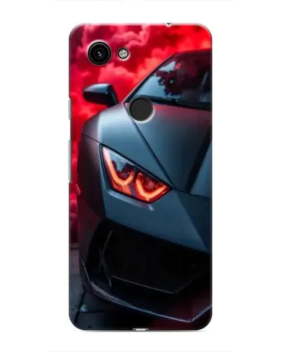Чохол для Google Pixel 3a XL з картинкою «Lamborghini червоне сяйво»
