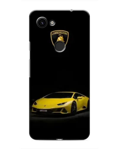 Чохол для Google Pixel 3a XL з картинкою «Lamborghini жовтий акцент»