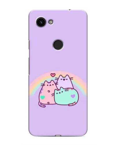 Чохол для Google Pixel 3a XL з картинкою «Веселкові Пушини»
