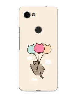 Чохол для Google Pixel 3a XL з картинкою «Пушин на кульках»