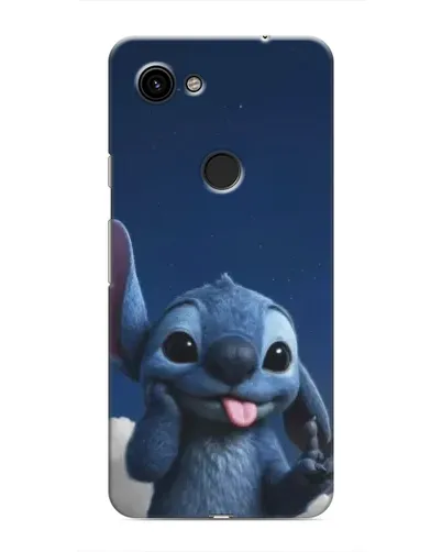 Чехол для Google Pixel 3a XL с картинкой «Стич в облаках»