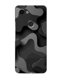 Чохол для Google Pixel 3a XL з картинкою «Темний абстрактний камуфляж»