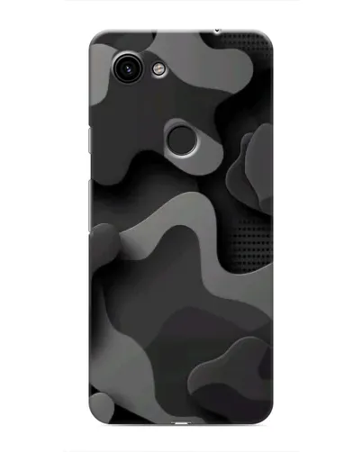 Чохол для Google Pixel 3a XL з картинкою «Темний абстрактний камуфляж»