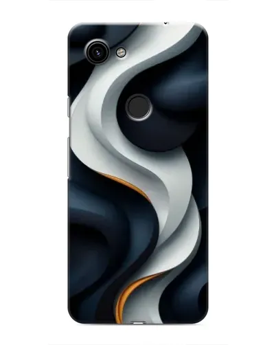 Чохол для Google Pixel 3a XL з картинкою «Об'ємні чорно-білі стрічки»