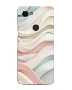 Чохол для Google Pixel 3a XL з картинкою «Пастельні ніжні хвилі»