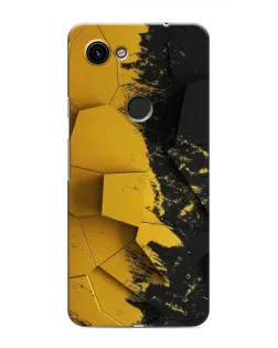 Чохол для Google Pixel 3a XL з картинкою «Золоті уламки геометрії»