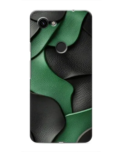 Чохол для Google Pixel 3a XL з картинкою «Зелені шкіряні хвилі»