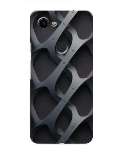 Чохол для Google Pixel 3a XL з картинкою «Об'ємне сіре плетіння»