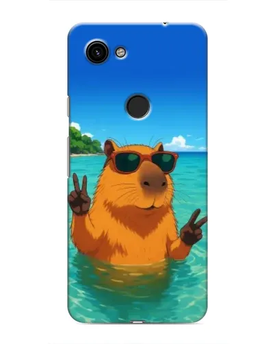 Чохол для Google Pixel 3a XL з картинкою «Морська капібара»