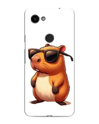 Чохол для Google Pixel 3a XL з картинкою «Капібара в окулярах»