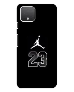 Чехол для Google Pixel 4 XL с картинкой «Jordan Flight 23»