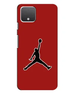 Чехол для Google Pixel 4 XL с картинкой «Jordan Red Back»