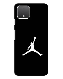 Чехол для Google Pixel 4 XL с картинкой «Jordan Silhouette»